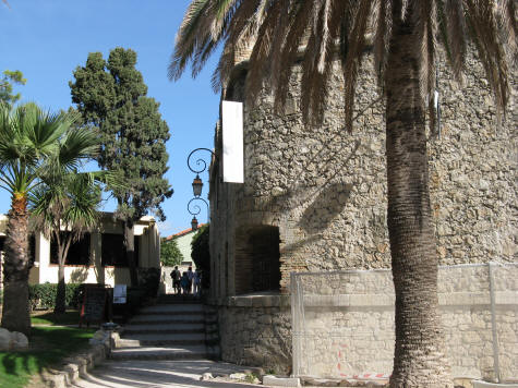 Archaeology Museum in Antibes France