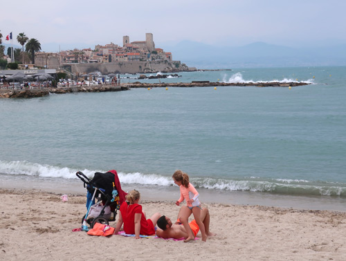 Plage Royal in Antibes France