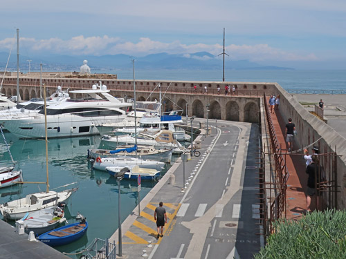 Old Port in Antibes France (Vieux Port)