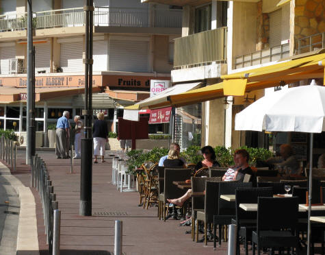 Sidewalk Cafes in Antibes France